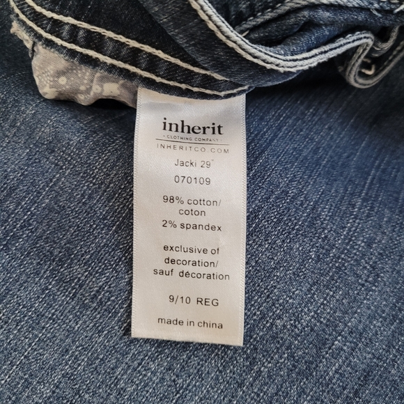 Knee Length Denim Skirt 9/10 - Picture 4 of 7